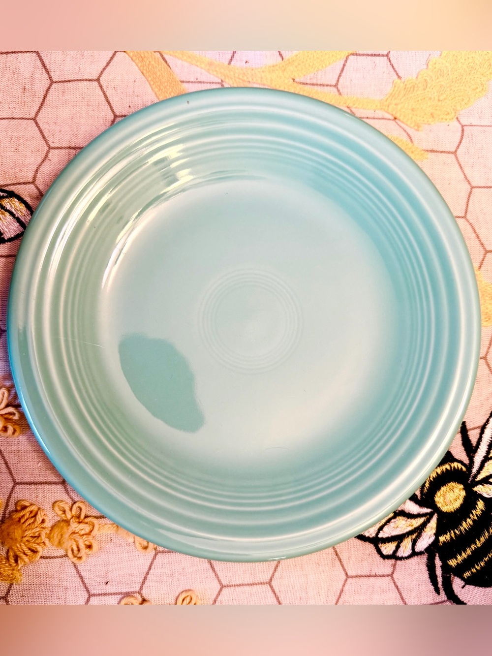 Fiesta Fiestaware Seafoam Green 7 1/2” Dessert Plate - Excellent Condition